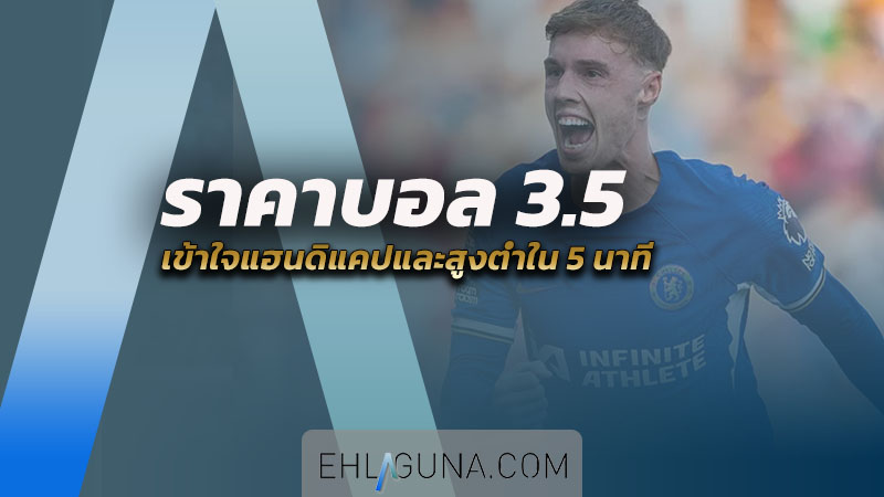 ราคาบอล 3.5 คือ อะไร เข้าใจแฮนดิแคปและสูงต่ำใน 5 นาที