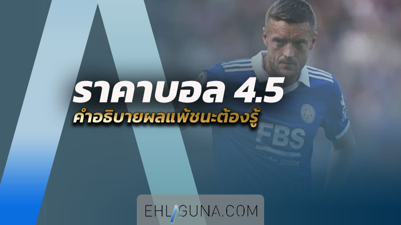 ราคาบอล 4.5 คือ